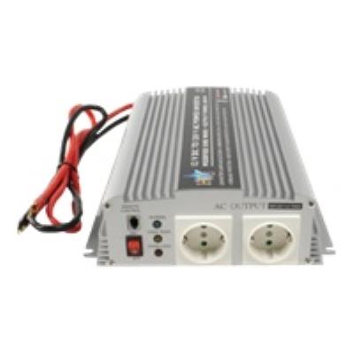Hq Hq-Inv1Kw/12 - Convertisseur Continu-Alternatif - 12 V - 1 Kw - 2 Connecteur(S) De Sortie