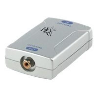 HQ Digital Audio Converter Toslink to RCA - convertisseur audio numérique coaxial/optique