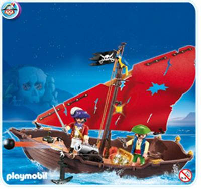 Playmobil - 4444 - Chaloupe Des Pirates