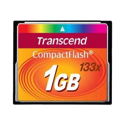 Transcend - flashgeheugenkaart - 1 GB - CompactFlash