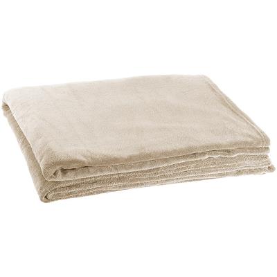 Couverture en microfibres 300 g/m² - 220 x 240 cm - Beige