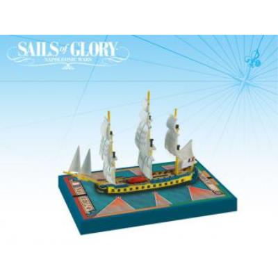 Ares Games - Sails Of Glory - Ship Pack : Hermione 1779