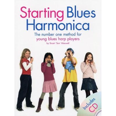 Méthodes et pédagogie WISE PUBLICATIONS STARTING BLUES HARMONICA + CD - HARMONICA Harmonica