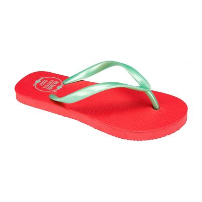 Thongs juniors print fuchsia vert taille 30