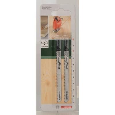 Bosch 2609256759 Hcs - U 101 B Lame De Scie Sauteuse pour Coupe Nette Dans Le Bois Tendre Epaisseur 3-30 Mm