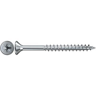 Fischer Classic-Fast Pack De 200 Pièces De Tête Fraisée-Vis Argent