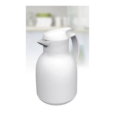 LEIFHEIT BOLERO THERMAL INSULATED VACUUM JUG PLASTIC WHITE 1 LITRE