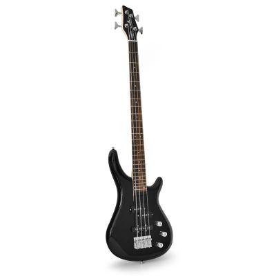CCB90 Guitare Basse Electrique Noire 4 cordes