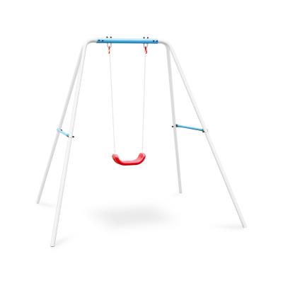 Klarfit - Miri Balan&ccedil;oire enfant de jardin, armature, cordes et assisebleue