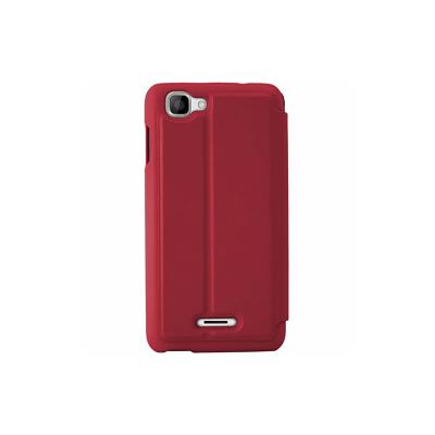 Étui flip case pour wiko kite rose mocca design erwikit1 rose