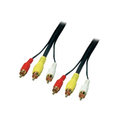 Lindy Premium video/audio-kabel - composietvideo/-audio - 20 m