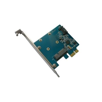 Carte Contrôleur PCIe mSATA + SATA Interface SATA 3.0 / 6GB