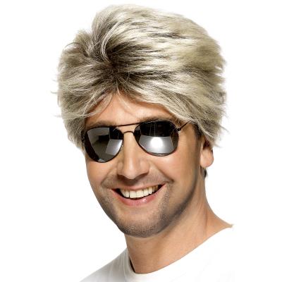 Perruque blonde courte homme Taille Unique