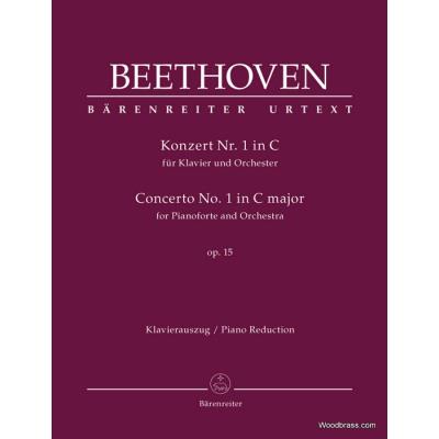 Partitions classique BARENREITER BEETHOVEN L.V. - KLAVIERKONZERT N°1 IN C OP.15 - PIANO REDUCTION Piano
