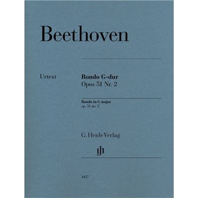 Beethoven Ludwig van - Rondo Opus 51/2 en Sol Majeur --- Piano