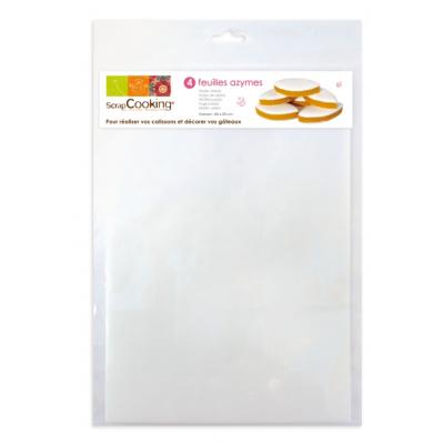 Feuilles azyme, Scrapcooking.