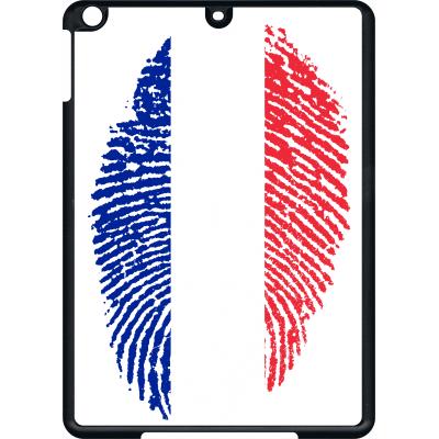 Coque pour apple ipad air empreinte digitale drapeau france