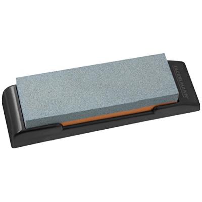 Fackelmann 43333 nirosta pierre à aiguiser plastique/céramique gris/noir/rouge 19 x 6 x 4 cm