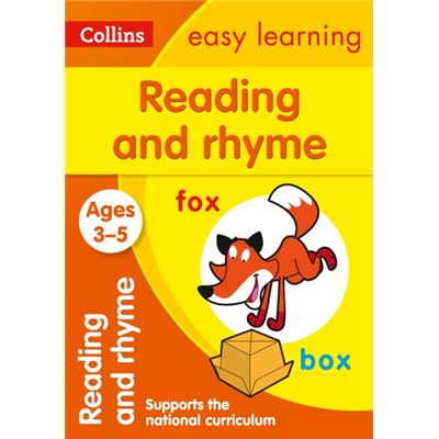 Reading And Rhyme Ages 3-5: New Edition (Collins Easy Learning Preschool) (Paperback)