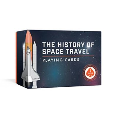 History of Space Travel Playing Card Set: Two Decks with Game Rules - [Version Originale]