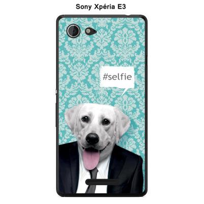 Coque Sony Xpéria E3 - Monsieur Poil de chien