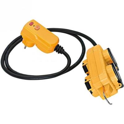 Brennenstuhl adaptateur 1,5m h07rn-f 3g1.5 fiche 10ma powerblock 4 prises avec clapets