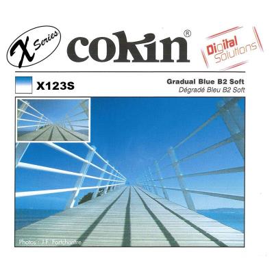 COKIN filtre dégradé bleu b2-soft x123s