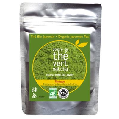 Thé vert bio Matcha en poudre
