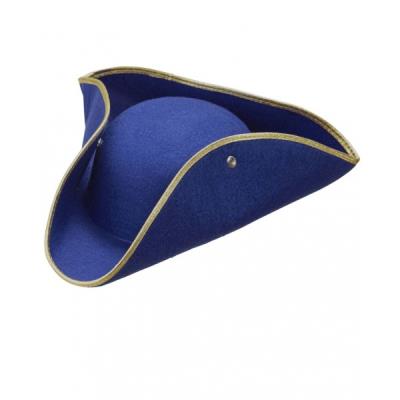 Tricorne bleu