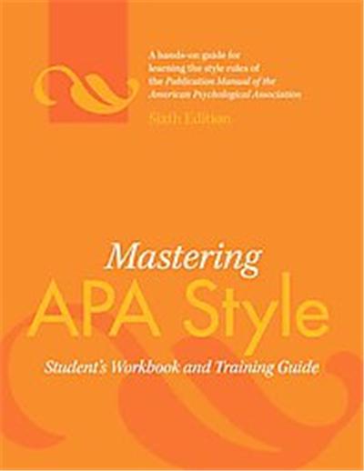Mastering APA Style