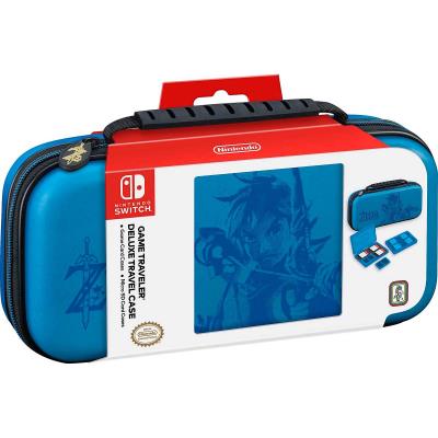 Pochette de transport officielle Nintendo Zelda pour Nintendo Switch Bleu