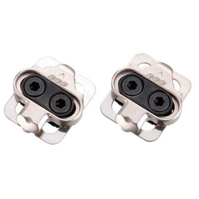 Bbb click&go bpd-01 cales de pédale argent 4°
