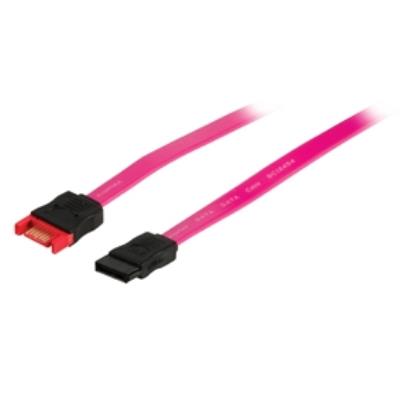 Câble rallonge sata 22 broches à connecteur sata 7 broches + 15 broches mâle vers sata 7 broches + 15 broches femelle 0,50 m mul