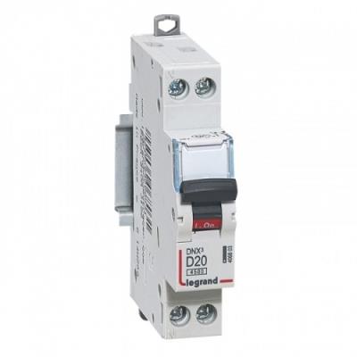Legrand Neutre Disjoncteur 20A 4.5Ka Courbe D Phase Dnx3 Vis / Vis