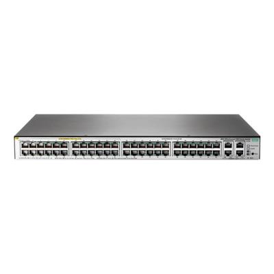 HPE OfficeConnect 1850 48G 4XGT PoE+ 370W - switch - 48 poorten - Beheerd - rack-uitvoering