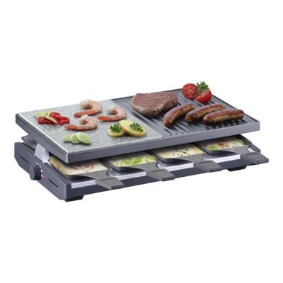 Steba Multi-Raclette RC 58 - raclette - zwart/chroom