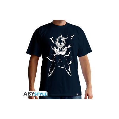 DRAGON BALL - Tshirt DBZ/Vegeta homme MC navy - Taille XXL