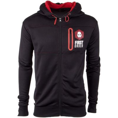 Star wars: The last Jedi Sweatshirt Tech Zipper Hoodie Black