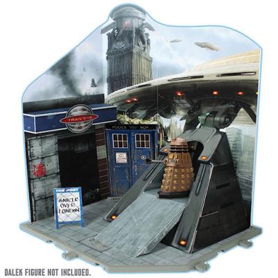 Doctor Who – Dalek Invasion – Time Zone Playset – Décor pour Figurine 9,5cm