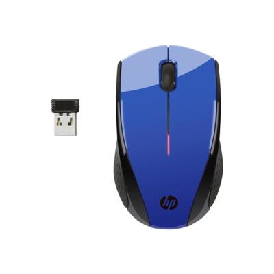 HP X3000 - muis - 2.4 GHz - kobaltblauw