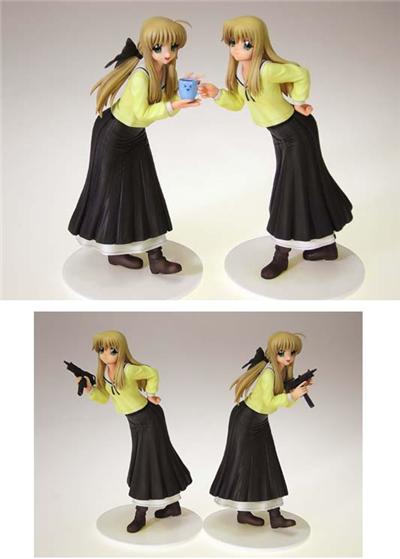 FUTAKOI ALTERNATIVE - Sara & Soju Shirogane 2pc Set Statue PVC