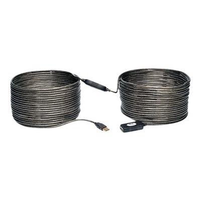 Tripp Lite 20M USB 2.0 Hi-Speed Active Extension Repeater Cable USB-A M/F 65' 65ft 20 Meter - USB-verlengkabel - 20 m