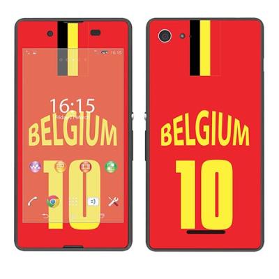 Skin stickers pour sony xperia e3 (sticker : belgique champion monde)