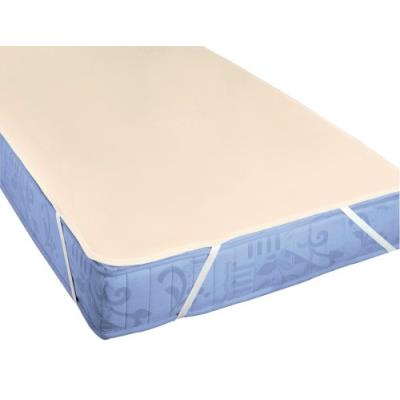Biberna 808301/555/140 protège-matelas plat à elastiques nature 100 x 200 cm