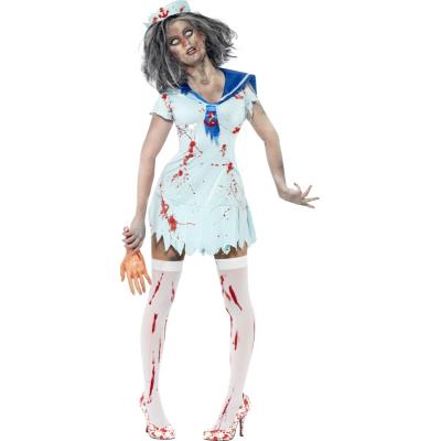 Déguisement zombie marin femme Halloween Large