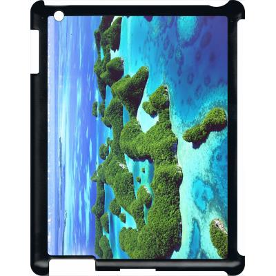 Coque pour apple ipad 3 plage avec dunes de verdure