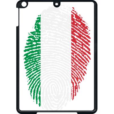 Coque pour apple ipad air empreinte digitale drapeau italie italy