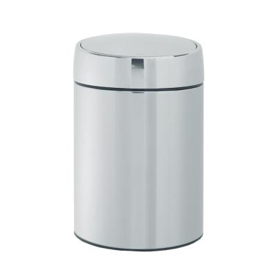 BRABANTIA 477560 POUBELLE SLIDE BIN DE LUXE 5 L INOX BRILLANT