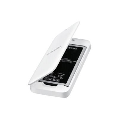 Samsung EB-KG850B - Batterijlader + netadapter + batterij - Li-Ion - 1860 mAh - 1200 mA - wit - voor Galaxy Alpha
