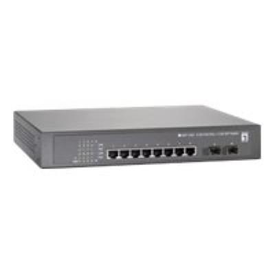 LevelOne GEP-1021 - switch - 10 poorten - rack-uitvoering